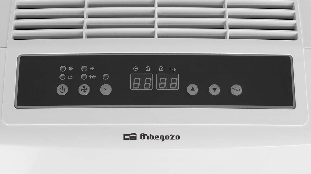 Orbegozo Dh 3000, deshumidificador Con Capacidad De Deshumidificación De 30L/Día, Refrigerante R290, Depósito 5,8 L, Área De Aplicación 120 M2, Sistema Anti-Congelación, 495 W, 2 velocidades