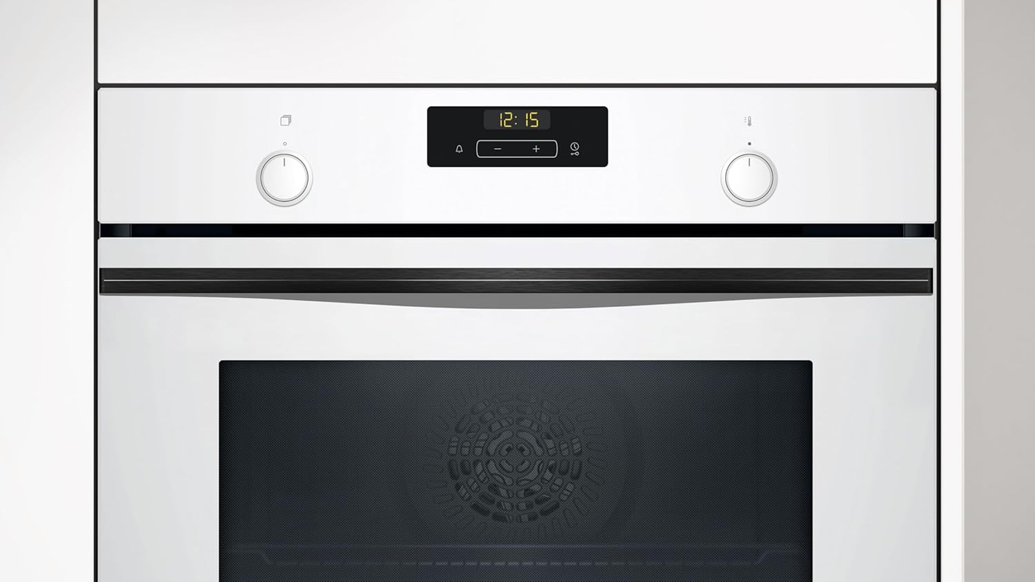 Balay – Horno multifunción, 60 cm de ancho, 71L, Serie Cristal, Función Freidora de aire, Aqualisis, blanco, 3HB5159B4