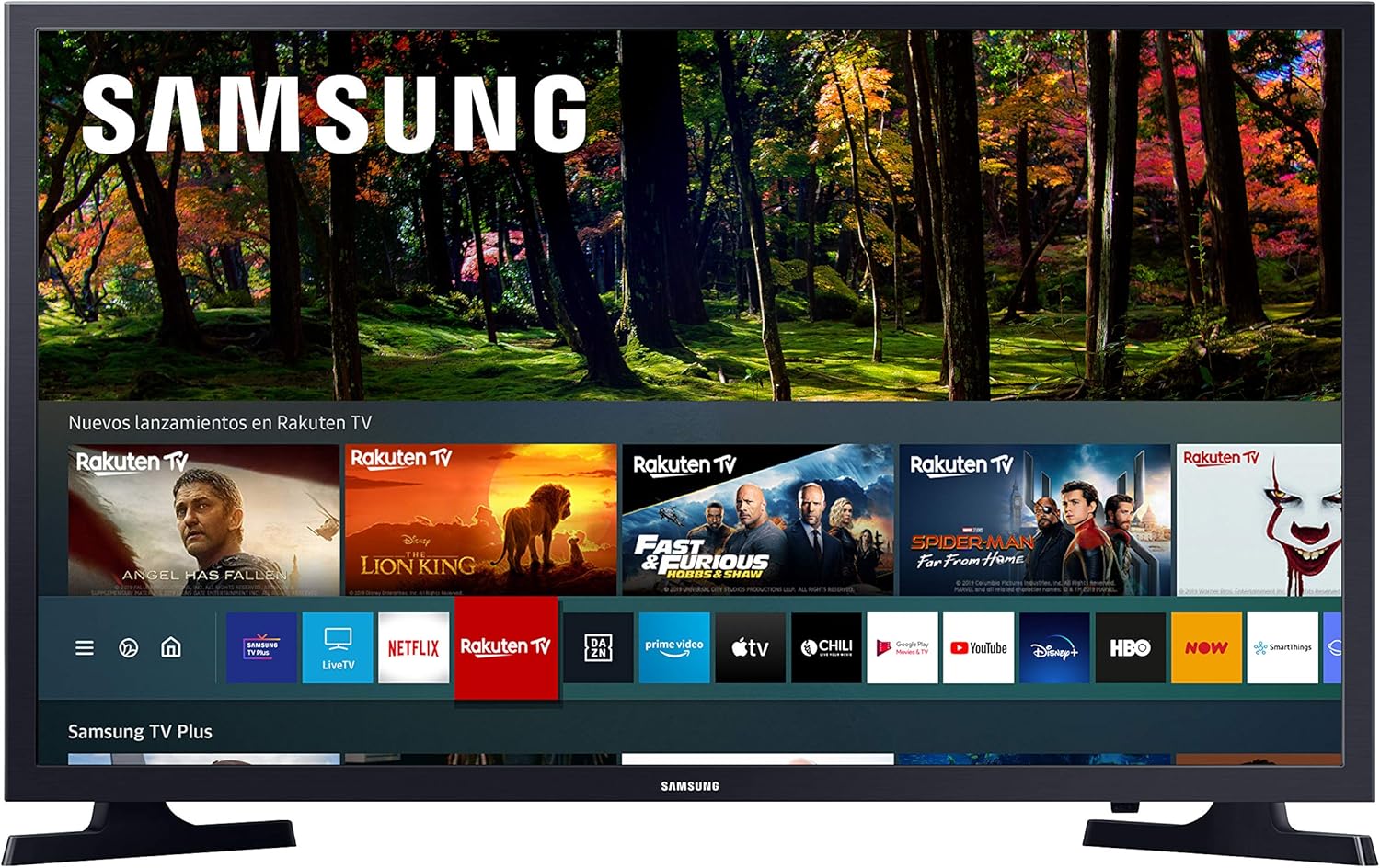 UE32T4305AEXXC Smart TV de 32" con Resolución HD, HDR, PurColor, Ultra Clean View y Compatible con Asistentes de Voz (Alexa)