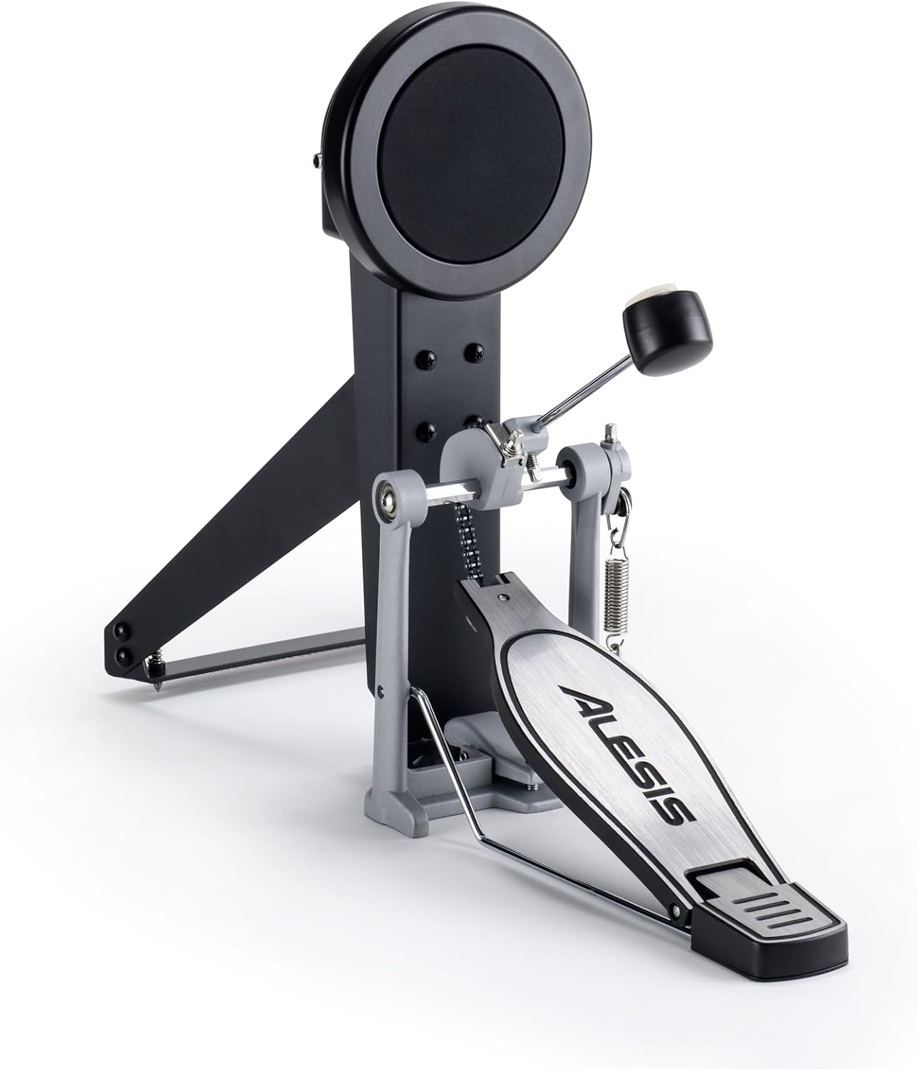 Alesis Nitro Max Kit Batería Electrónica con Parches Silenciosos de Malla, Caja de Doble Zona de 10", Bluetooth, 440+ Sonidos Auténticos, Lecciones Drumeo, USB MIDI, Pedal de Bombo