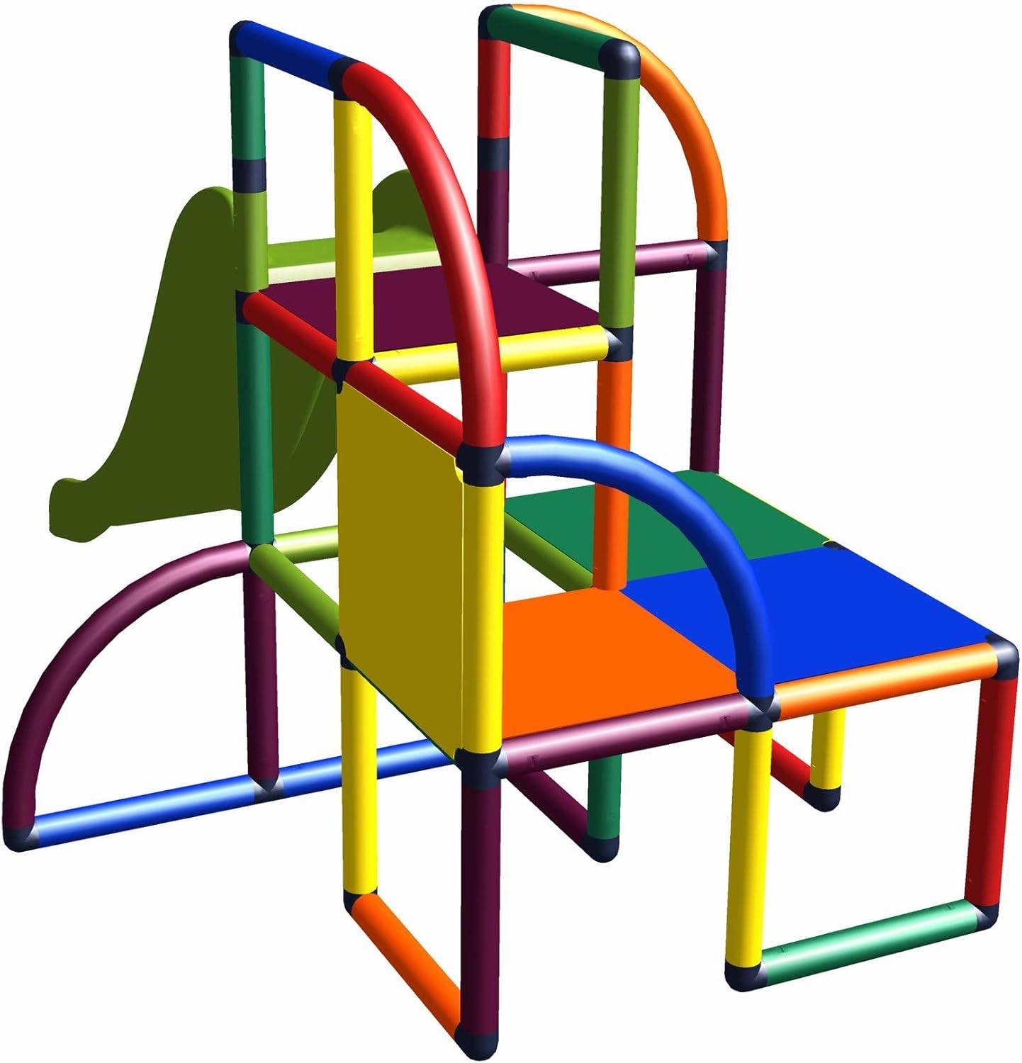 Move And Stic Olaf Área de Juegos Torre de Escalada con Tobogán para Niño Pequeño para Habitación Infantil o Sala de Juegos Genauso Apto como en el Jardín