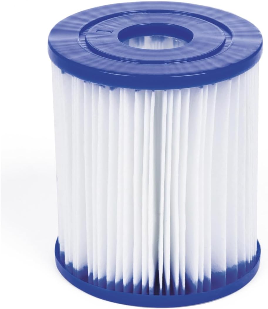 BESTWAY 56629C - Piscina Desmontable Tubular Power Steel 282x196x84 cm con Depuradora Cartucho 1.249 L/H