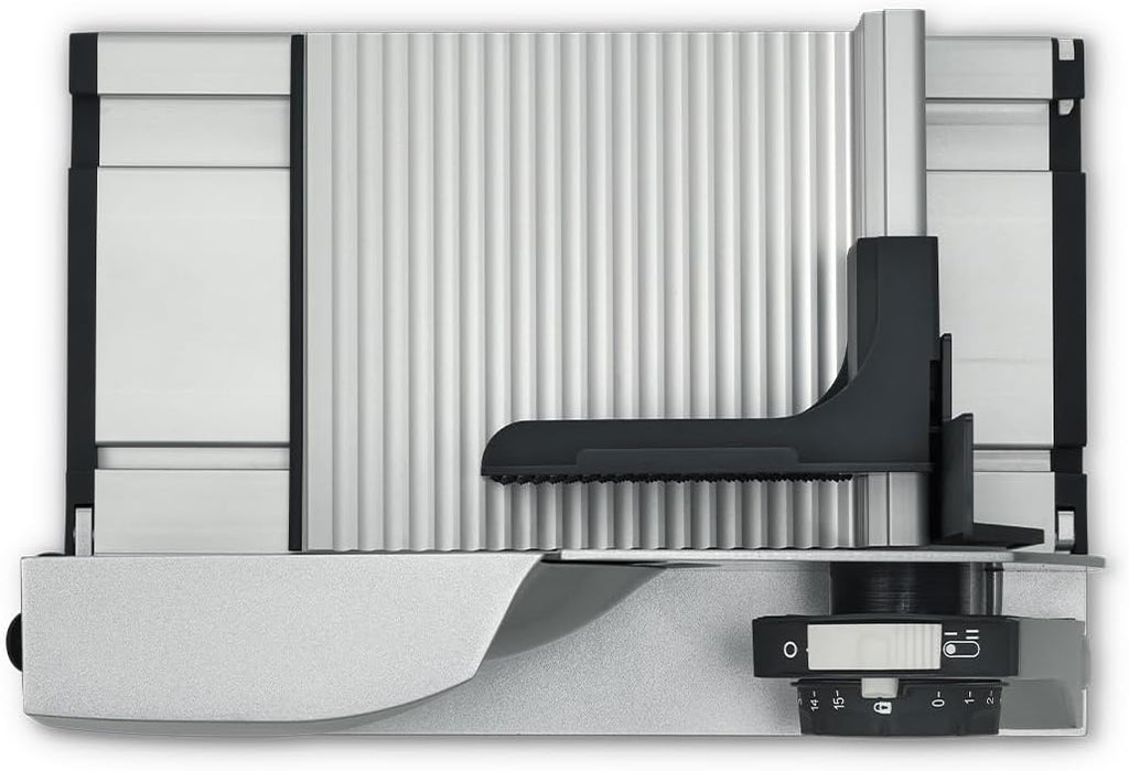 GRAEF MYtiny MT1000 - Cortadora plegable, 170 W, cuchilla Ø170 mm, metálica, corte 0-15 mm, pan, compacta, Made in Germany, plata