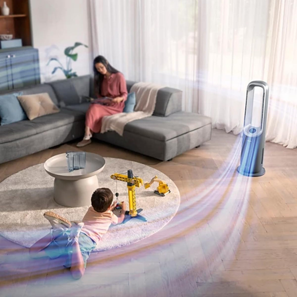Philips 2-w-1 oczyszczacz i nawilżacz powietrza z serii 3000, 131 m², filtr NanoProtect HEPA i filtr z aktywnym węglem usuwa 99,97% wszystkich, niewidocznych cząstek, Kolor Biały (AC3737/10)