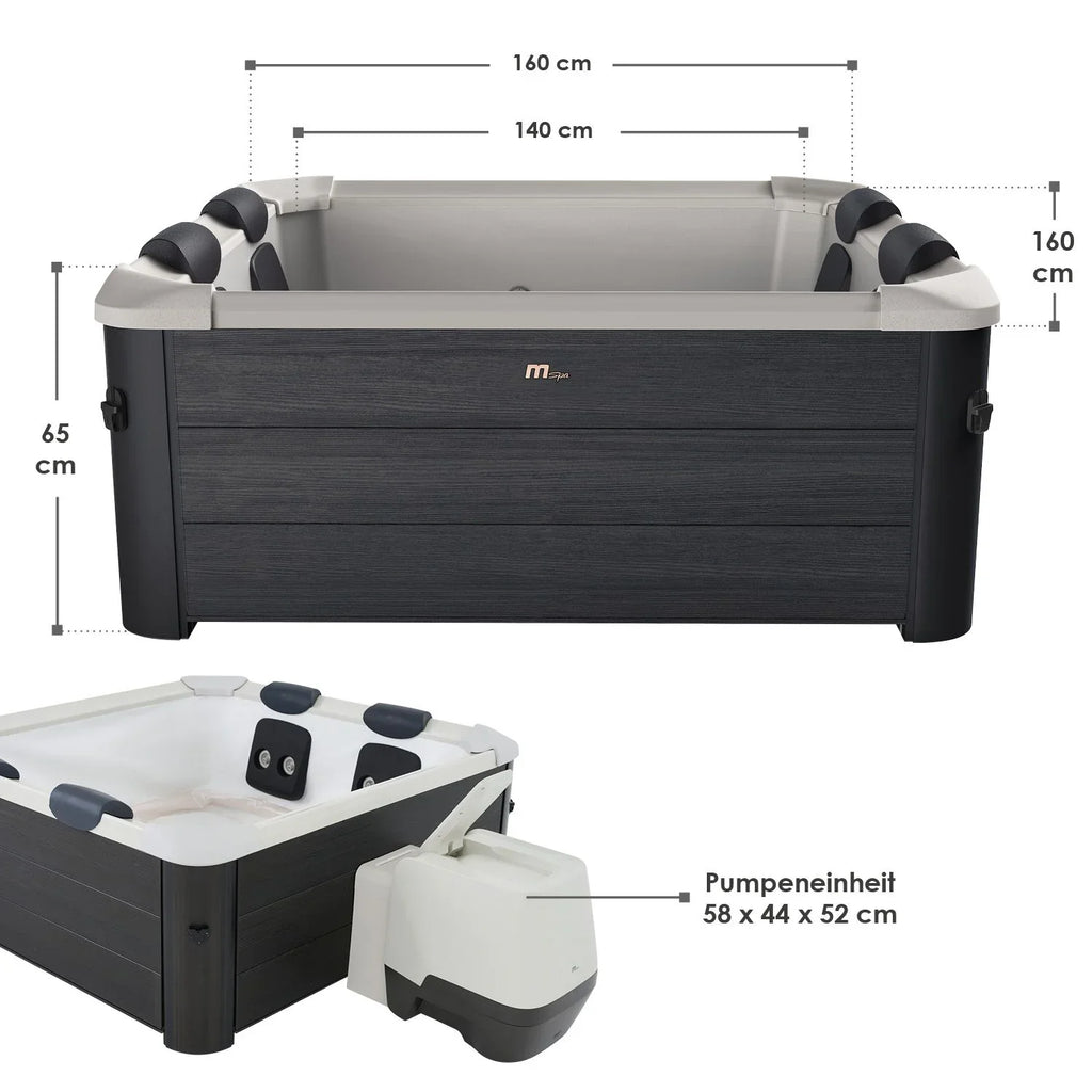 2026 Spa Whirlpool Oslo con iluminación LED