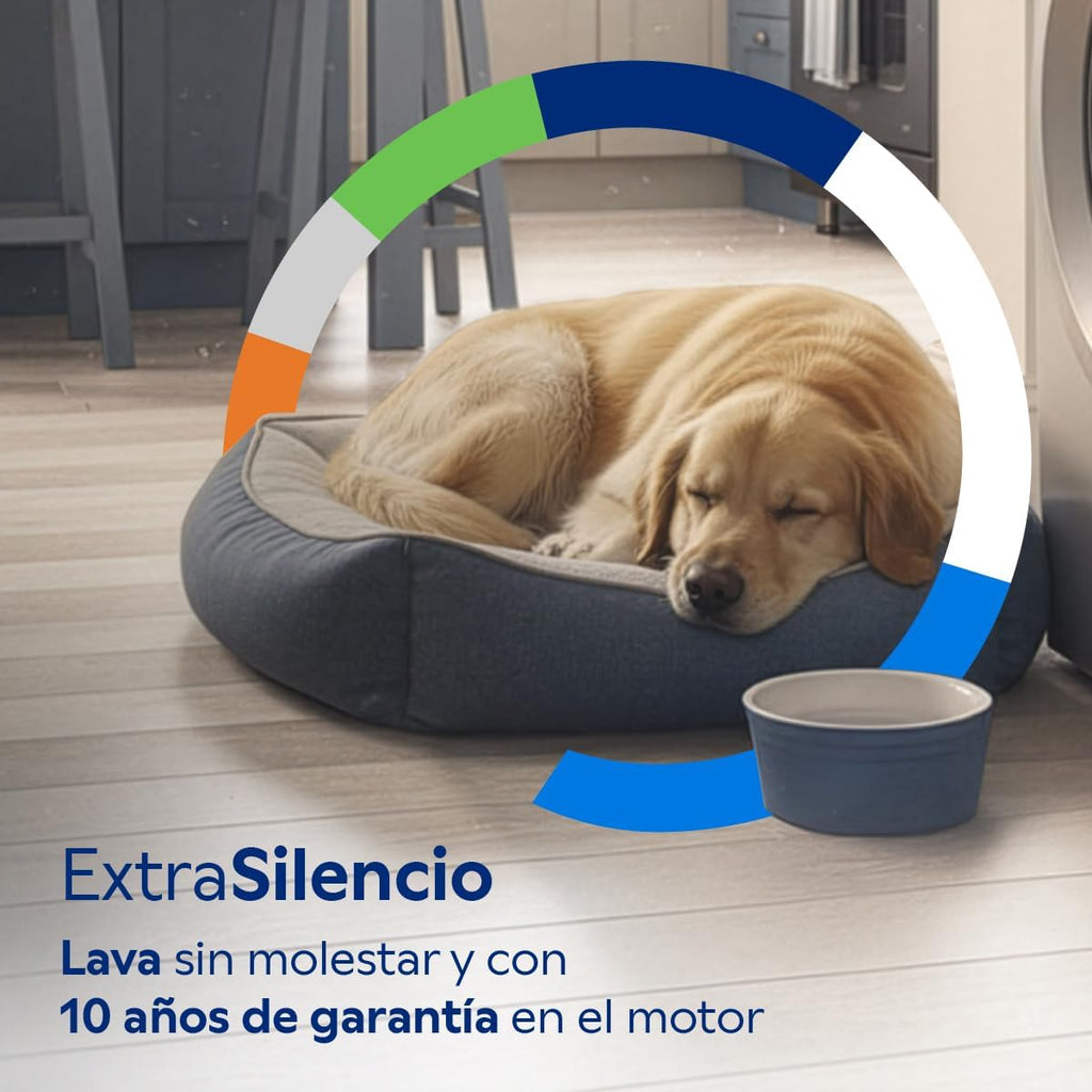 Balay - Lavadora, libre instalación, 9 kg, Programa Super rápido y Rápido/mix, Blanco, 3TS993BP, entrada estándar