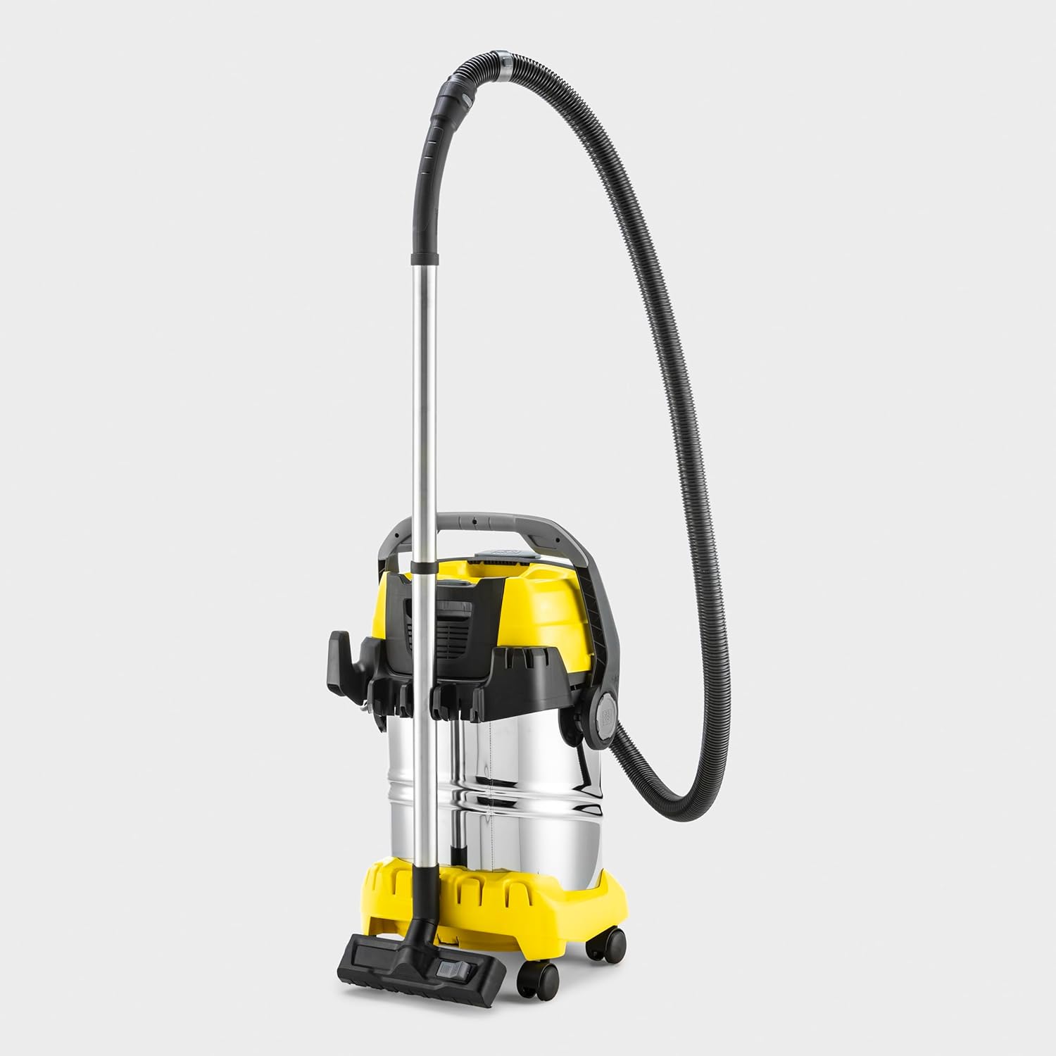 Kärcher, Aspirador en Seco y Húmedo WD 6 P S V-30/6/22/T, Filtro cartucho, 1300 W, Manguera aspiración 2 m y almacenamiento manguera, Función soplado, Yellow/Black, Depósito 30 l