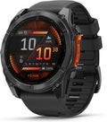 Garmin fēnix 8-51mm - Reloj de Alto Rendimiento GPS Multideporte con Pantalla táctil AMOLED, Linterna LED, Altavoz y micrófono Integrados, Mapas y hasta 29 días de autonomía, Negro