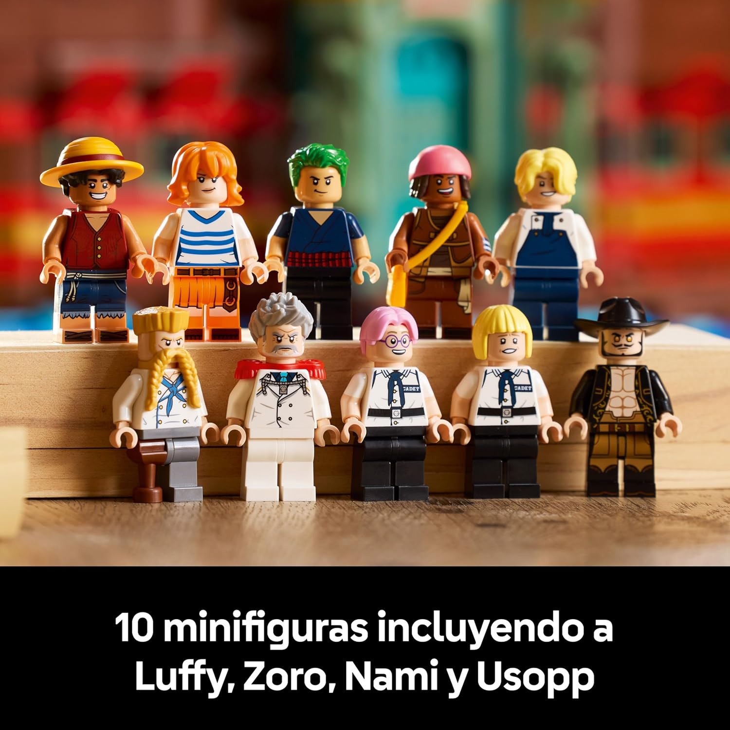 One Piece Restaurante Flotante Baratie - Maqueta de Barco para Adultos - Decoración Anime con Interior Detallado y 10 Minifiguras Inc. Luffy, Nami y Sanji - Regalo para Fans 75640