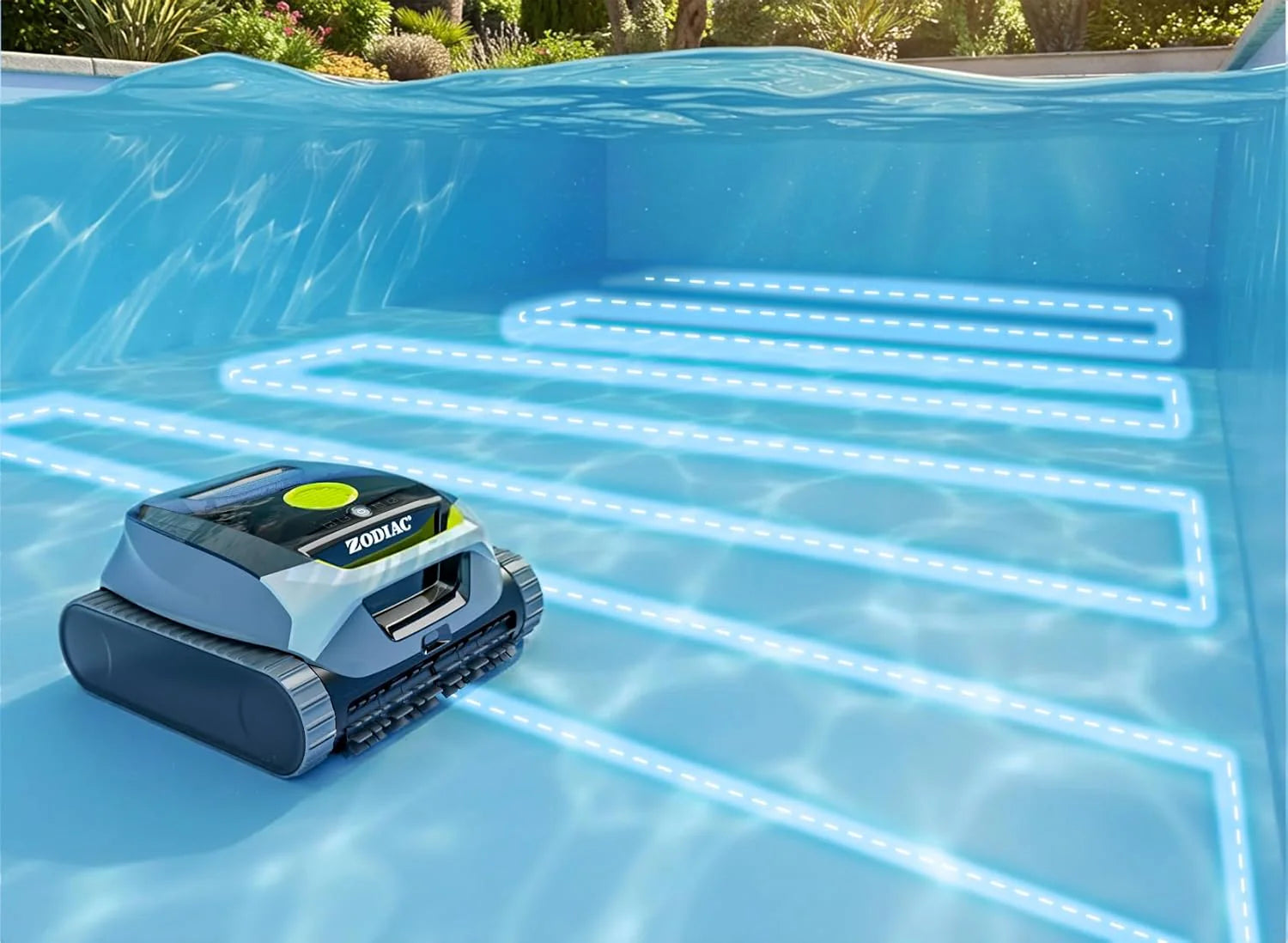 Zodiac Freedom Lite-Robot Cordless Pool Cleaner with Lithium Battery - Floor Cleaner, Walls and Water Line Cleaning - Double Filtration - Cycles Up to 3 Hours Per Charge