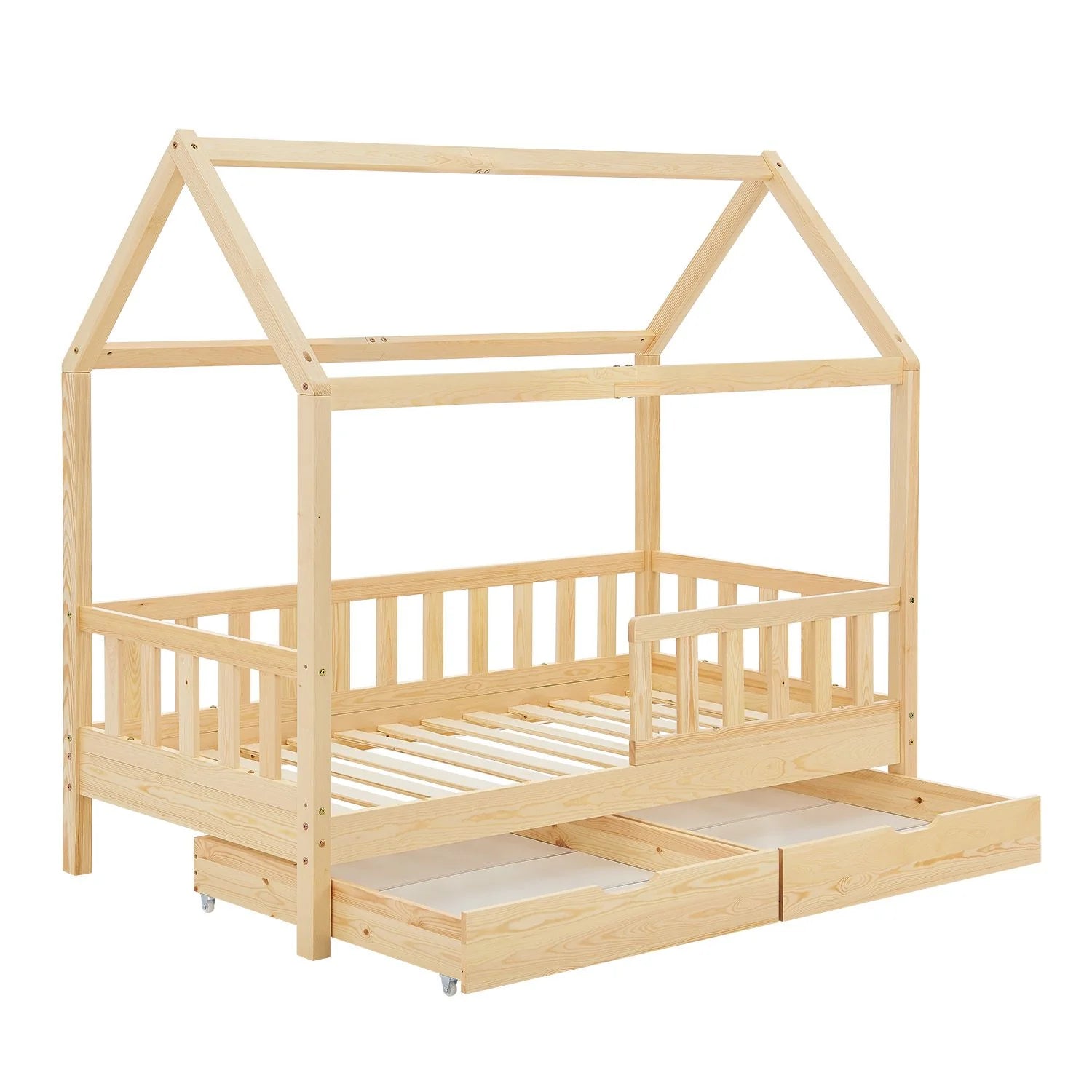 2026 Cama infantil Marli 90 x 200 cm con cajones de almacenamiento