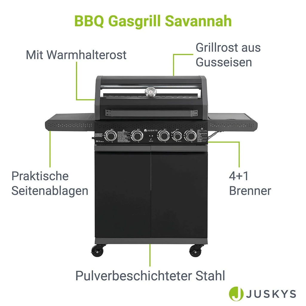 2026 Barbacoa de gas Savannah