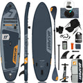 AKSPORT Tabla hinchable de surf de remo, tabla de surf hinchable con todos los accesorios, diseño ancho y estable, tabla antideslizante, tabla de remo para jóvenes y adultos