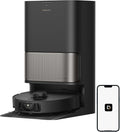 DREAME L40s Pro Ultra Aspiradora Robot, 19.000 Pa, Cepillo Doble HyperStream, Acceso a Altura de 4 cm, Cepillo Lateral Extensible y Elevable, Limpieza con Mopa de Agua Tibia a 75 °C, Autolimpieza 3.0