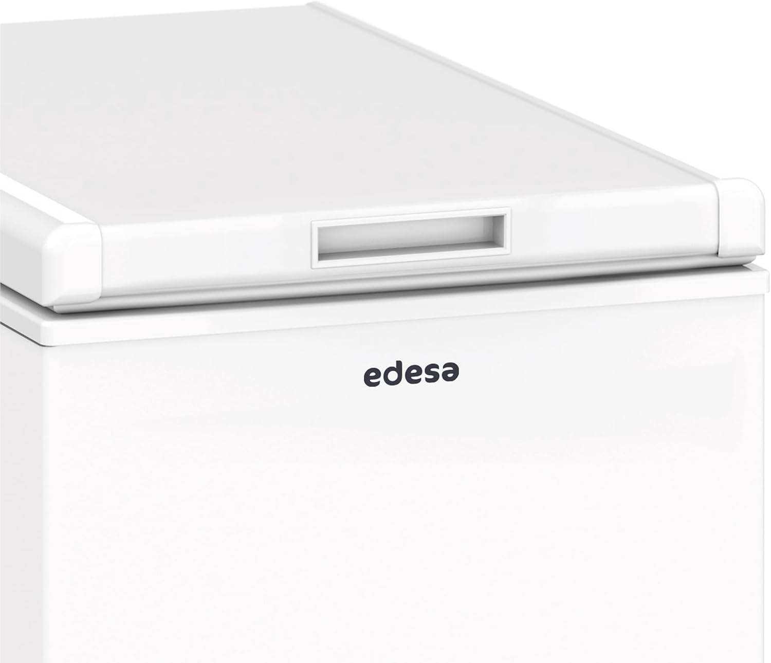 Edesa Congelador Horizontal EZH-0611, Altura 0.84 m, Termostato Ajustable, Fácil Limpieza, Alarma Integrada, Bajo Nivel Sonoro, Gran Capacidad 59 l, Potencia 60W, Color Blanco