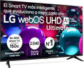 50UA73006LA - TV 50", UHD 4K, WebOS 25, Ultimate IA, HDR10 Pro, Super Upscaling, Dolby Digital Plus, Google Assistant, Negro