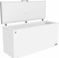 METRO Professional Congelador horizontal GHF2700S, 188 x 73,5 x 94,5 cm, 700 L, 125W, 3 cestas, iluminación LED, 6 ruedas, con cerradura, blanco/gris