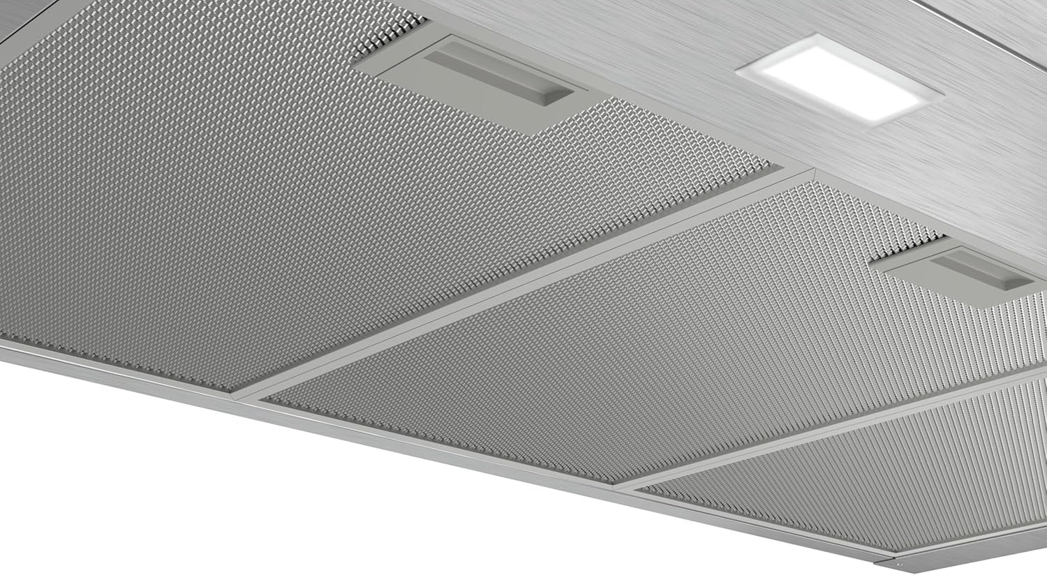 Bosch - Campana Extractora Decorativa de Pared, 90 cm, Serie 2, Control Mecánico, Iluminación LED, Acero Inoxidable, DWB96BC50