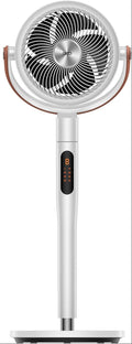 Dreo cichy inteligentny wentylator 25dB, zasięg 30M, 1500m³/h przepływ powietrza, turbo cyrkulator, wysokość 110CM, 6 trybów, 8 prędkości, oscylacja 120°+105°, PolyFan 513S