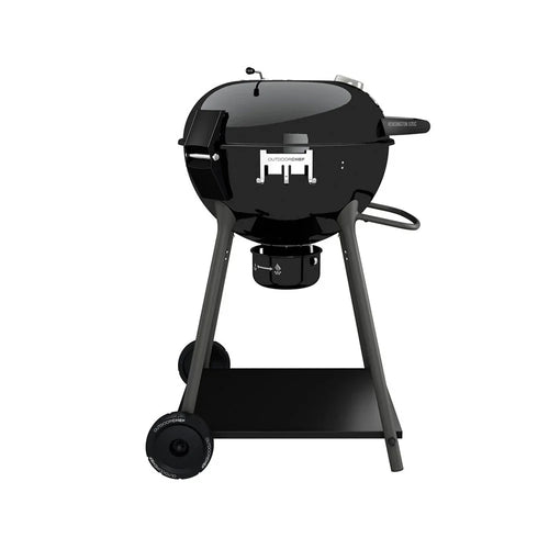 2026 Barbacoa de Carbón Outdoorchef KENSINGTON 570 C – Sistema Slide-Trichter para calor directo/indirecto – Negro
