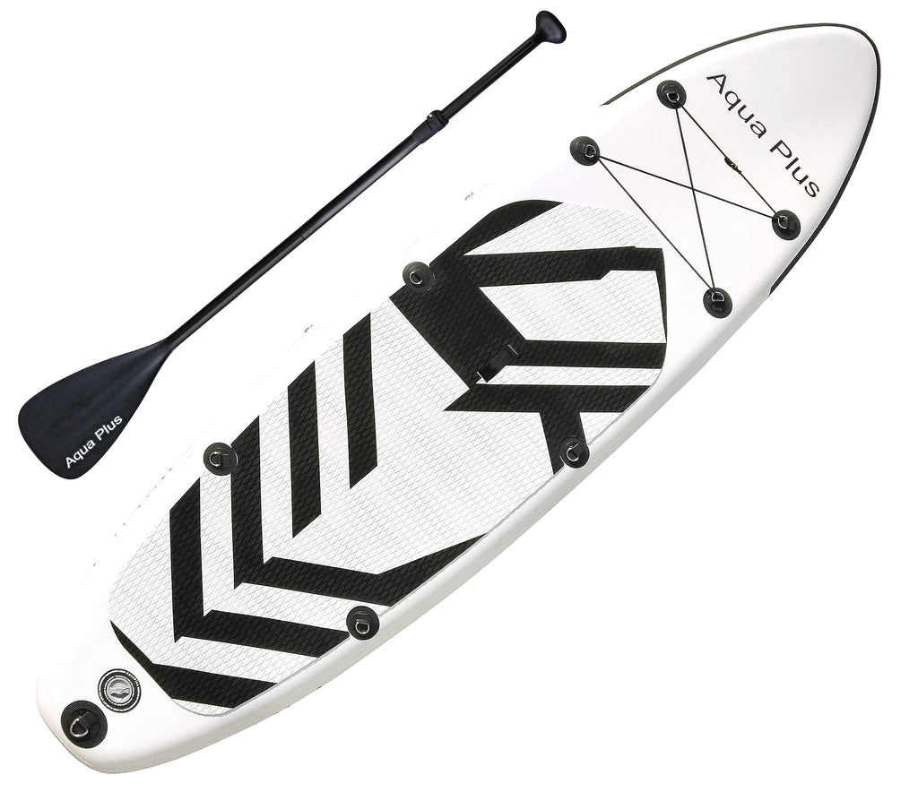 2025 Aqua Plus SUP Inflable – Grosor 15 cm, para Todos los Niveles, Tabla de Paddle Surf, ISUP con Bomba y Bolsa de Viaje, Adolescente/Adulto