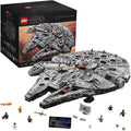 Star Wars Millennium Falcon, Maqueta de Construcción para Adultos de la Nave Estelar de Han Solo con Mini Figuras Chewbacca, Leia y C-3PO, Regalo Coleccionable para Hombres, Mujeres y Fans 75192