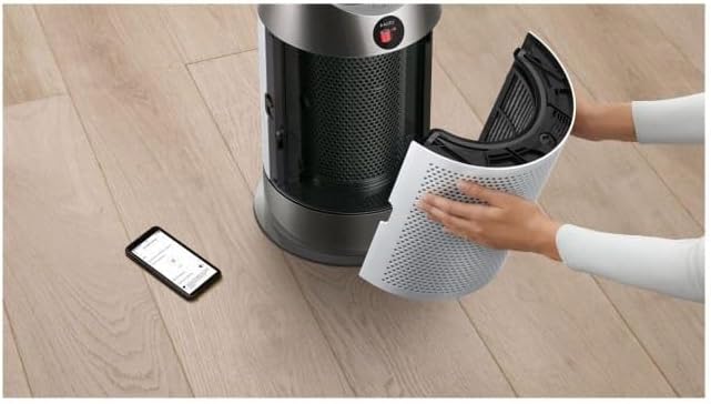 Purifier Hot+Cool HP1, ventilador, purificador de aire y calefactor, Blanco/Blanco