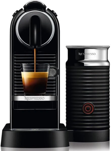 DeLonghi Nespresso Citiz EN267.BAE Coffee Maker with Capsules, Special Extraction System, 1710 W, 1 L, Plastic, Black