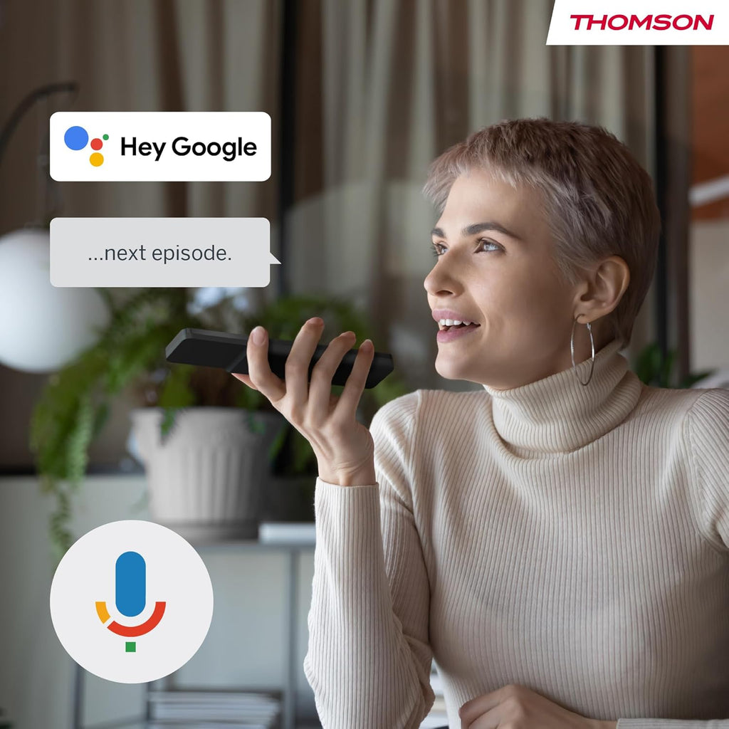 THOMSON 32 Pulgadas (81 cm) Go TV, Televisor Android Portátil – HD Ready (1366x768), Control por Voz, Bluetooth 5.1, Wi-Fi, Función de Punto de Acceso, hasta 4 Horas de Autonomía - 32HA4M44