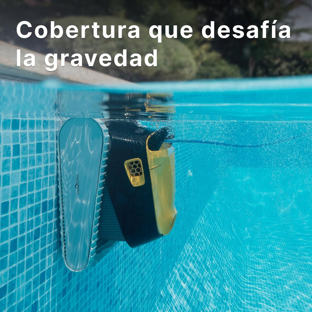 Dolphin E40i Robot limpiafondos automático para Piscinas enterradas de 12m - Limpieza de Fondo, Paredes y línea de flotación - Control por la App