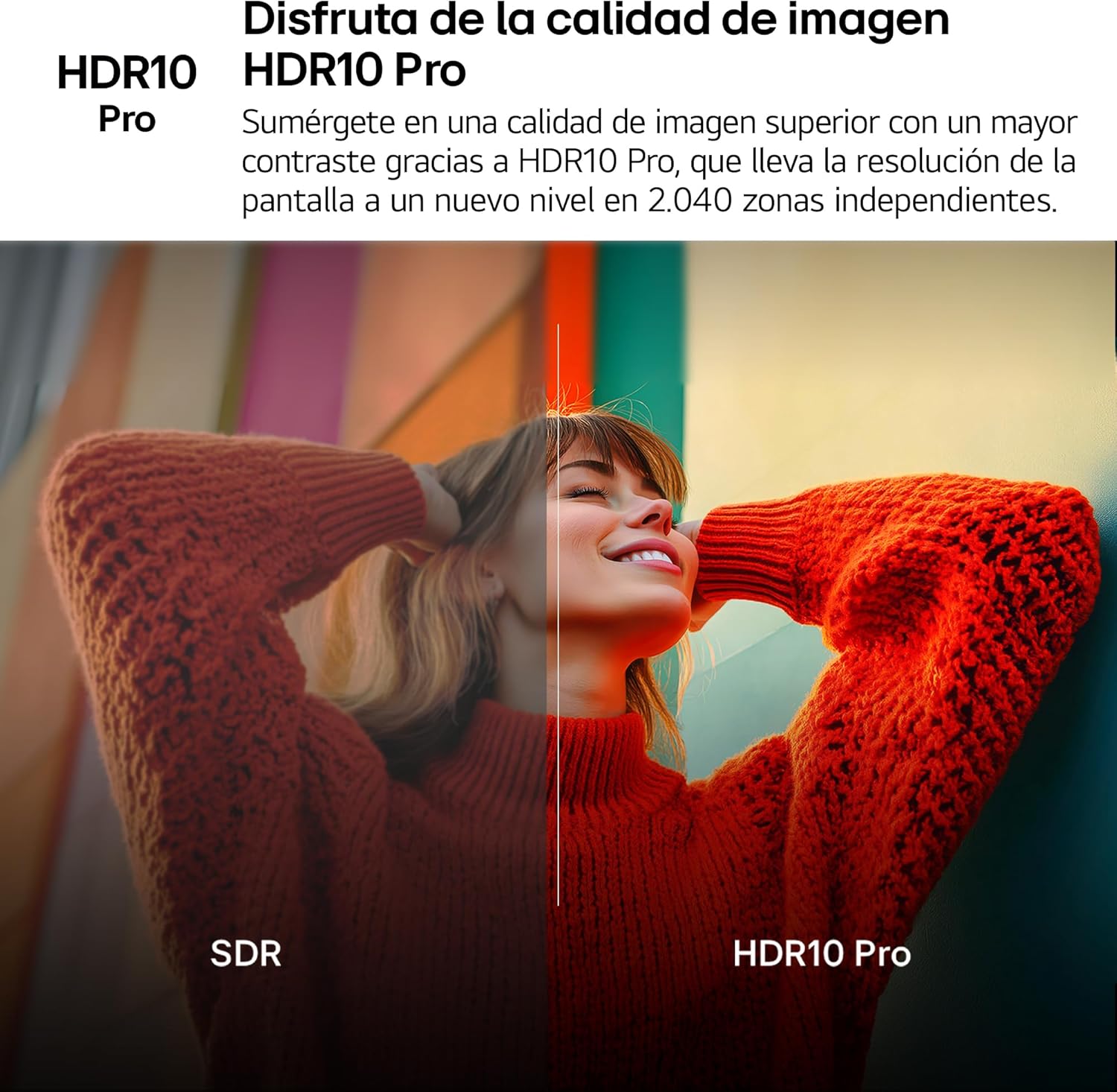 50UA73006LA - TV 50", UHD 4K, WebOS 25, Ultimate IA, HDR10 Pro, Super Upscaling, Dolby Digital Plus, Google Assistant, Negro