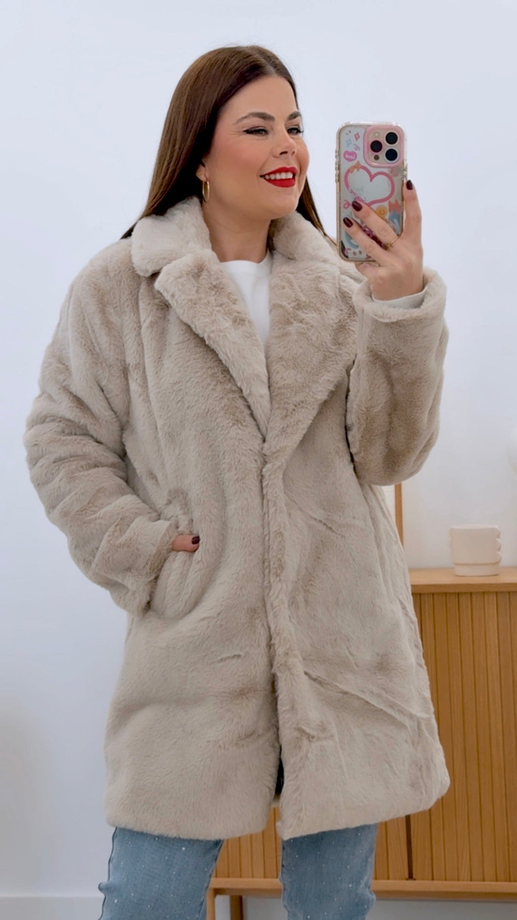 ABRIGO PELUCHE