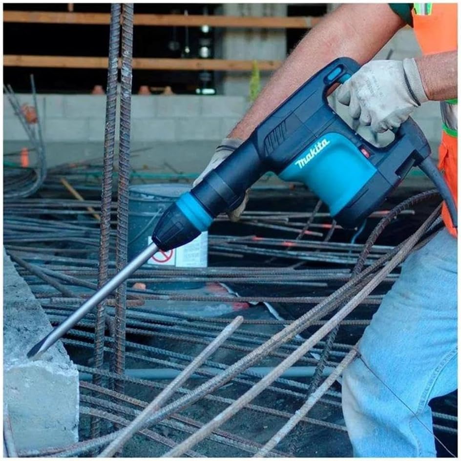 HM0870C - Martillo Demoledor Eléctrico con cable Sds Max 1100W 5.1 Kg, Azul