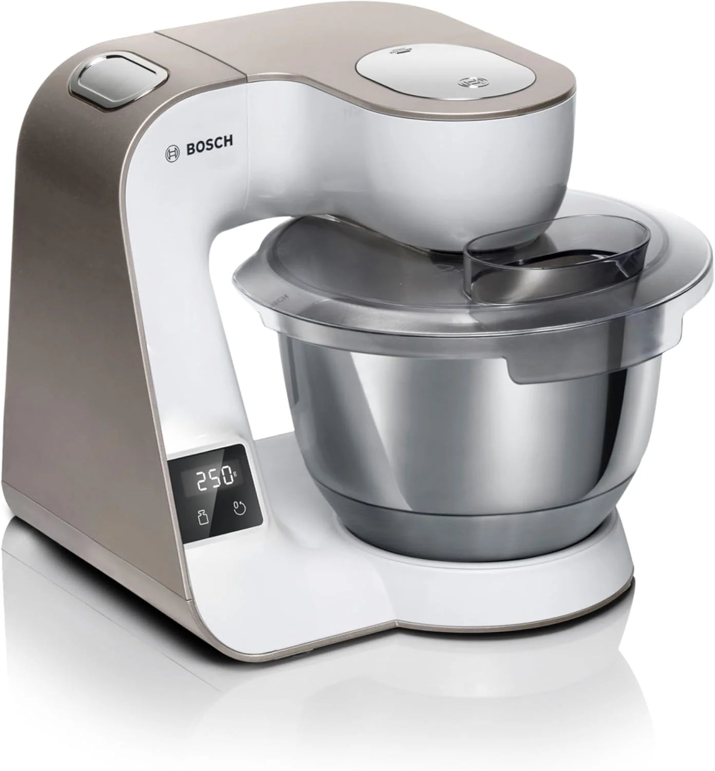 Bosch - Food Processor, 1000 W, 7 Speeds + Pulse Function, Red, MUM58720