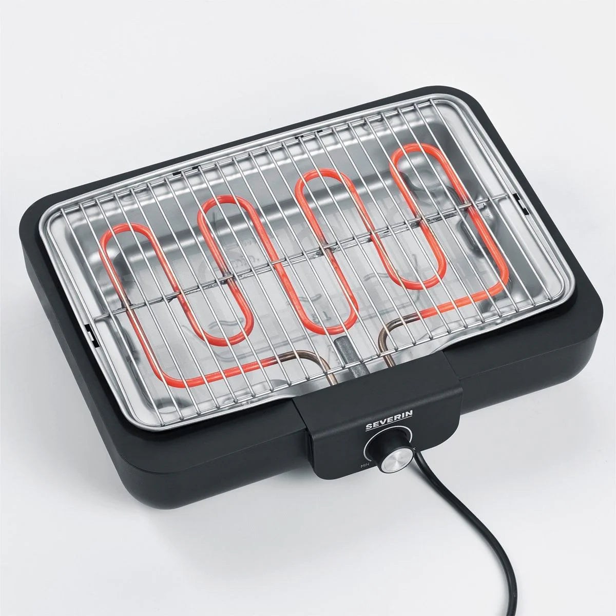 Barbacoa De Mesa Con Parrilla Severin Pg 8554 - 2300 W Negro