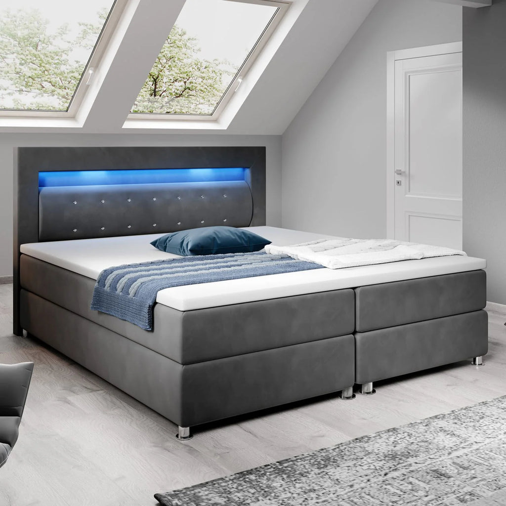 2025 Cama baúl Vancouver – Tela