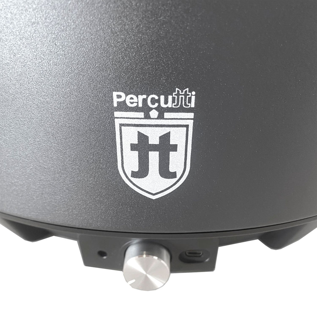Barbacoa Portátil Sin Humo Percutti | Ventilador Usb | Parrilla De Carbón Con Bolsa De Transporte | Cocción Rápida Y Limpia | Ideal Para Balcón, Camping, Jardín O Terraza