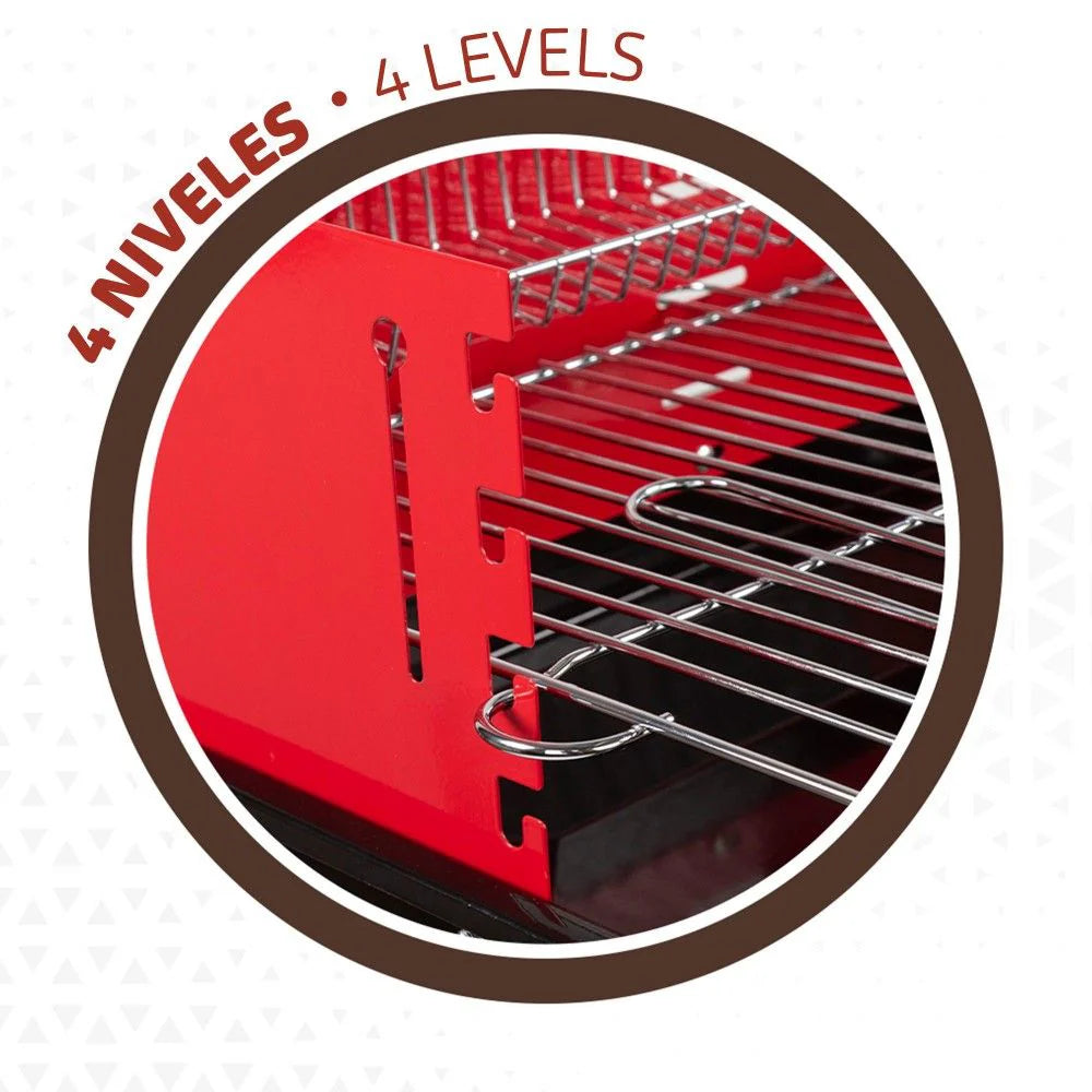 Barbacoa De Carbón Para 6 Personas Aktive