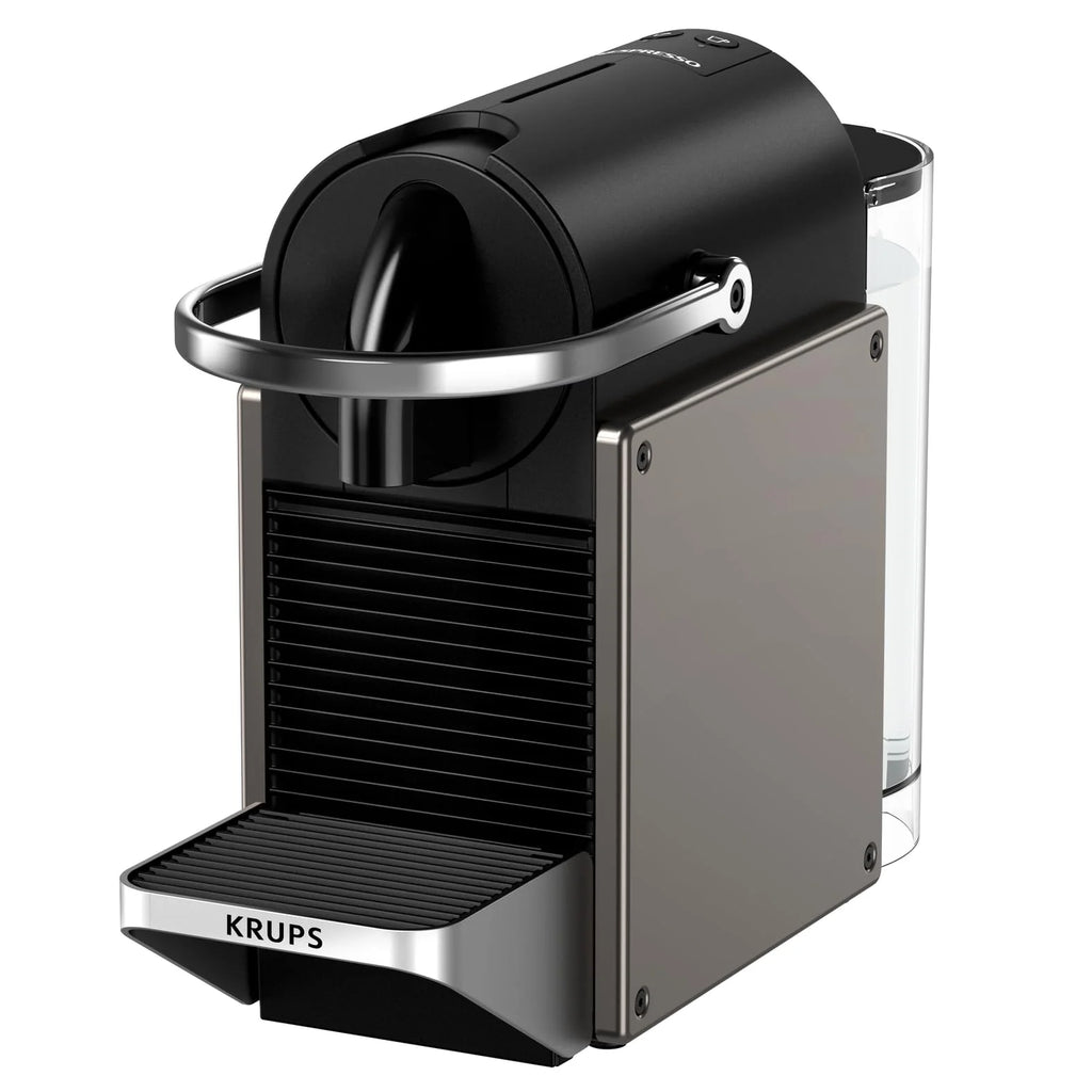 2025 Cafetera de cápsulas Krups Nespresso Pixie Redesign | Espresso y lungo | Estilo industrial | Bajo consumo energético | Apagado automático | Bandeja ajustable | Cápsulas reciclables | Modelo XN306T