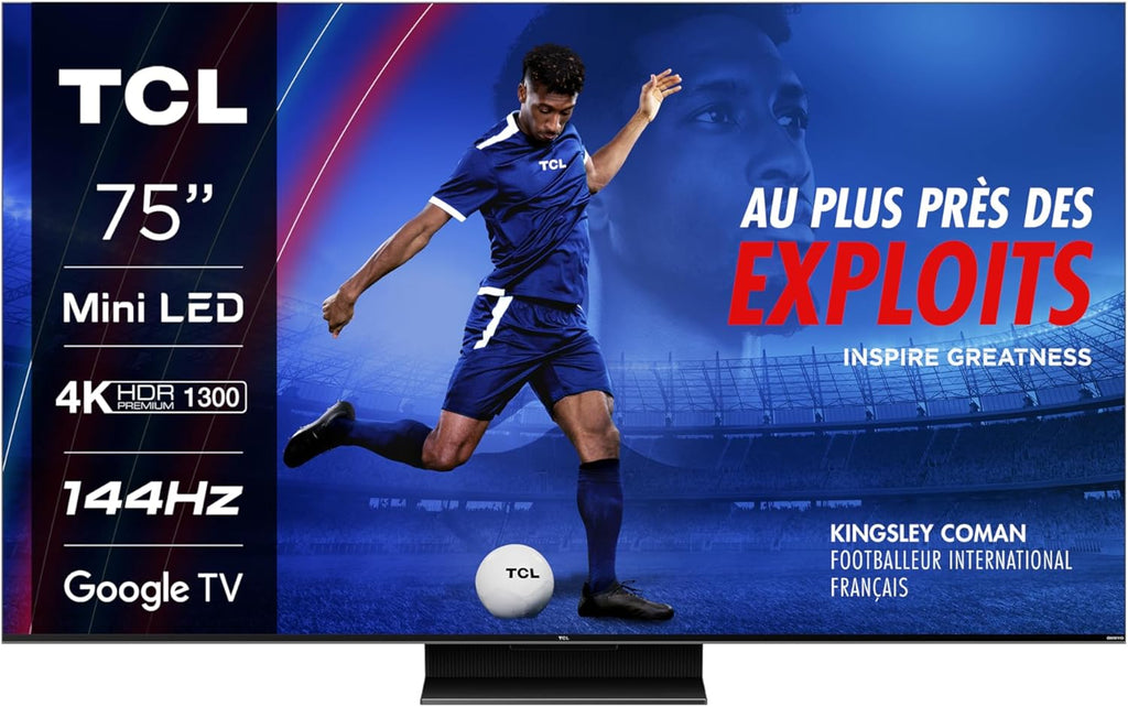 TCL 32V5C - Smart QLED Full HD 32-calowy telewizor Direct LED z systemem Android TV i HDR - kompatybilny z Google Cast i Google Home, smukła konstrukcja [klasa efektywności energetycznej F]