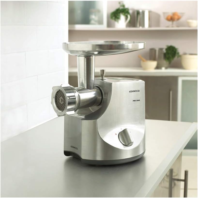 Kenwood Mg700 Maszynka do Mięsa, Srebrny
