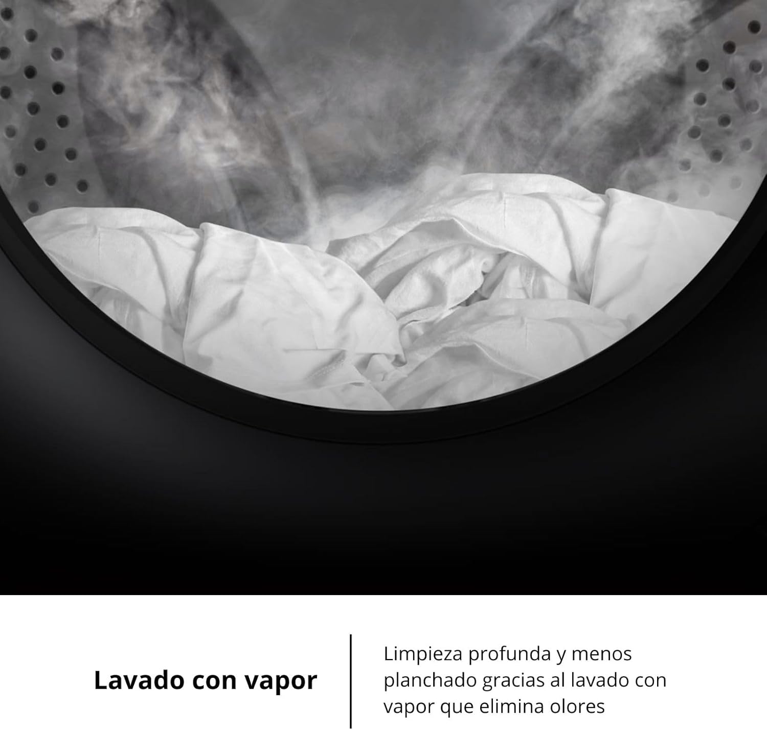 Corberó - Lavadora Carga Frontal Premium 8kg | CLT8BL1424 | 1400 Rpm | Motor Inverter, 16 Programas, Inicio diferido 3-24 Horas, Lavado Rápido de 15-30 Min., Puerta XXL | Blanco