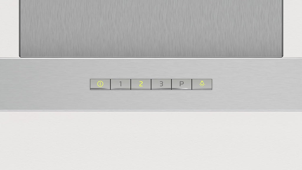 Balay - Campana Extractora Decorativa de Pared, 90 cm de ancho, Iluminación LED, Filtros aptos para Lavavajillas, Acero Inoxidable, 3BC097EX