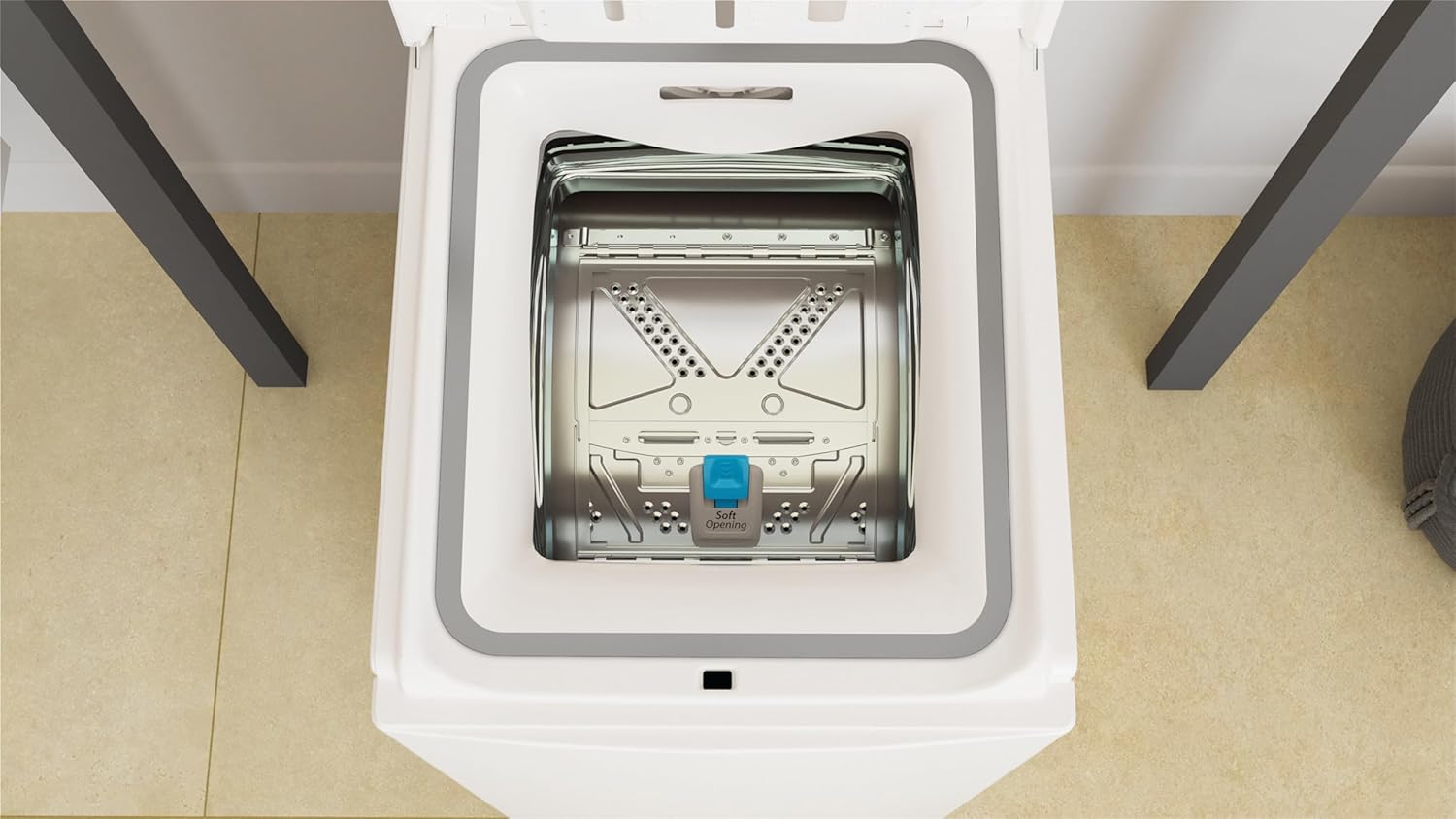 Whirlpool - Lavadora carga superior 6.5 kg TDLR 65230SS EU/N blanco, 1200 rpm, tecnología 6th sense y freshcare, motor universal, eficiencia NEL D