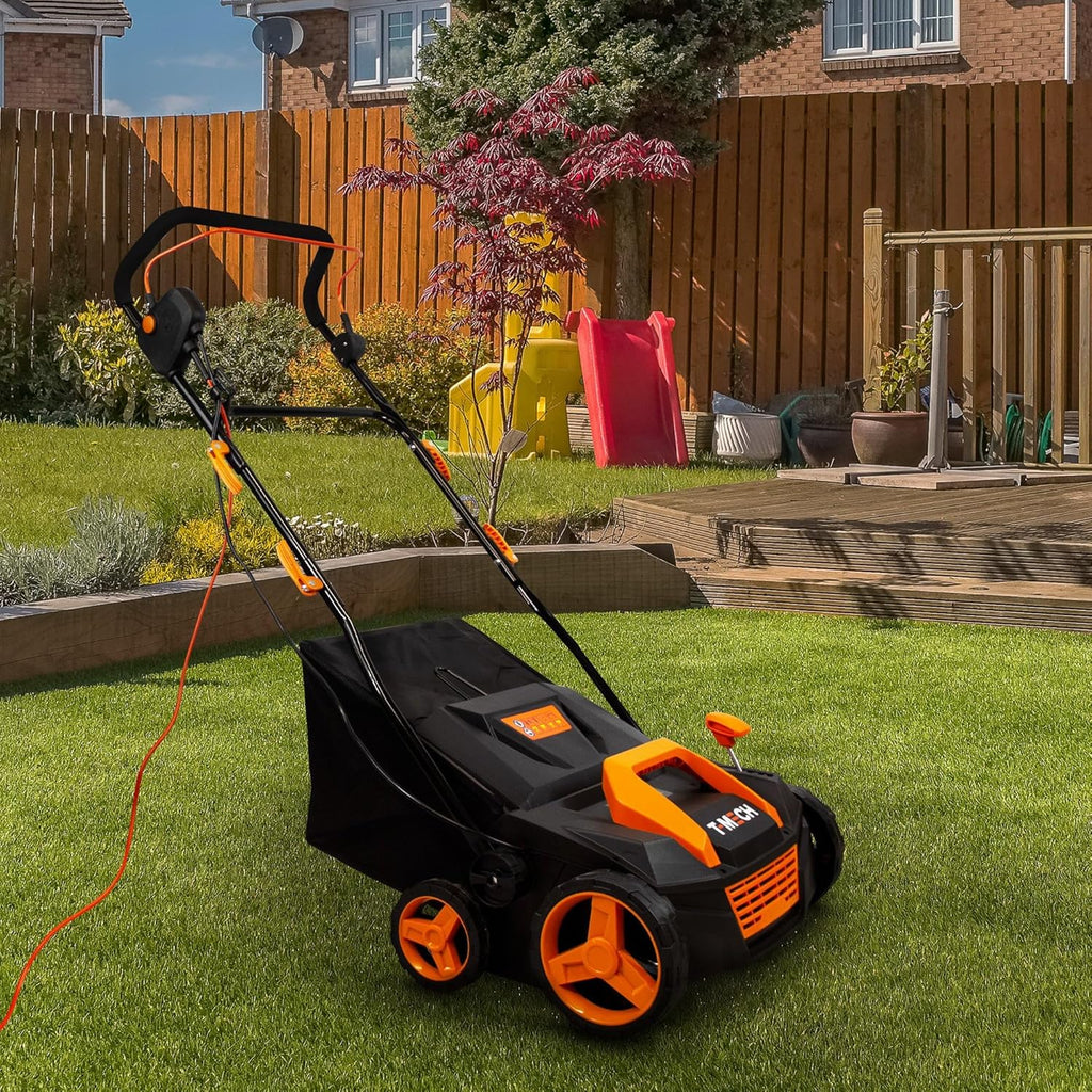 T-Mech Aspiradora Barredora Peinadora Cepilladora Escoba Cesped Artificial Eléctrica Barredor Limpiador Soplador Maquina Peinar Limpiar Cepillar Césped Artificial Eléctrico+Bolsa Recogida 50L,12.2kg