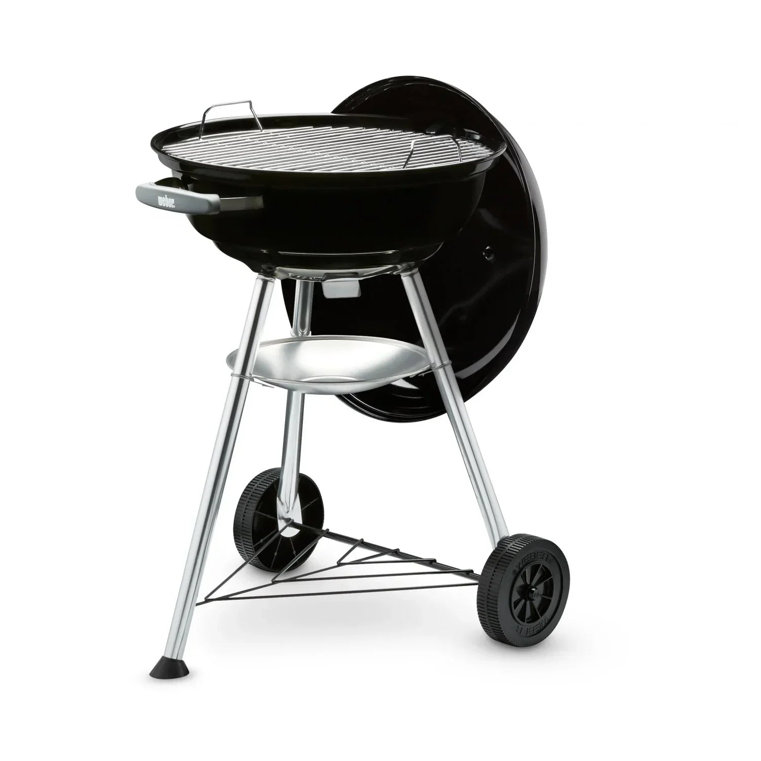 Barbacoa de Carbón Weber Compact Kettle, 47 cm + 3 Kg de briquetas