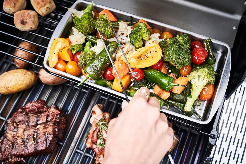 Char-Broil Barbacoa de Gas Advantage PRO S 4 - Barbacoa a gas con 4 quemadores y TRU-Infrared Technology, quemador de alto rendimiento de 900 °C, rejillas de hierro fundido