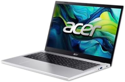 acer Aspire Go 15 - Ordenador Portátil 15,6" (Intel Core i7 13620H, 16 GB RAM DDR5, 1024 GB SSD, Windows 11 Home, Intel UHD Graphics) Color Plata, Teclado QWERTY Español con Teclado númerico